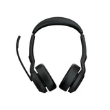 Jabra  Evolve2 55, USB A, Stand, MS Teams, Stand Active Noise Cancellation. Link 380 Bluetooth® Adapter ,30m Wireless Range, 18 Hours Battery Life