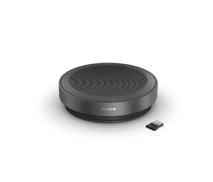 Jabra Speak2 75 w. Link 380a MS USB-A Link-USB-A and USB-C Integrated Cable USB & Bluetooth Speakerphone, 32 Hours of Wireless Use