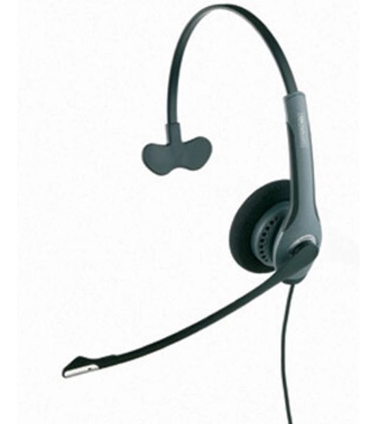 Jabra GN2000NC Mono Headset, Noise Cancelling Headband, Corded Flex Boom, Larger Ear-cushions, *Last Stock*