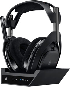 Logitech G ASTRO A50 X LIGHTSPEED Wireless Gaming Headset + Base Station (BLACK) Frequency Response 60-20,000 Hz 2-Year Limited Hardware Warranty
