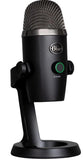 Logitech YETI NANO Premium USB microphone Black Max SPL: 120 dB (THD: 0.5% 1 kHz) Frequency Response: 20 Hz - 20 kHz