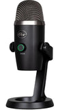 Logitech YETI NANO Premium USB microphone Black Max SPL: 120 dB (THD: 0.5% 1 kHz) Frequency Response: 20 Hz - 20 kHz