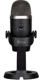 Logitech YETI NANO Premium USB microphone Black Max SPL: 120 dB (THD: 0.5% 1 kHz) Frequency Response: 20 Hz - 20 kHz