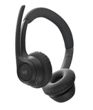 Logitech ZONE 300 Wireless Headset Midnight Black 1-Year Limited Hardware Warranty