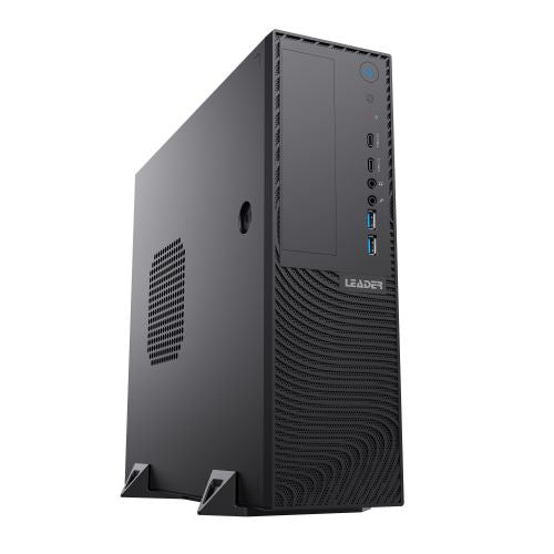 Leader Slim Corporate Desktop SS45-i5, Intel i5-14400,16GB DDR5 RAM, 500GB M.2 NVMe SSD, 500W GOLD PSU, Win 11 Pro, 3 Years 