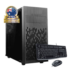 Leader Visionary 325 Desktop, Intel i3-13100 CPU, 16GB DDR5, 500GB M.2 NVMe SSD, 450W PSU, B760 Chipset, Windows 11 Home, 1 Year Warranty