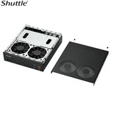 Shuttle DH770 Slim Mini PC, Intel ® 14th/13th/12th Gen LGA1700 socket, 1L, H770, 2x DDR5, 2x 2.5G LAN, 2x COM, 4x USB 3.2 Gen 1, 4x USB 3.2 Gen 2, 2x