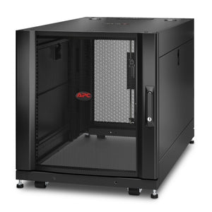 APC APC NetShelter SX, Server Rack Enclosure, 12U, Black, 658H x 600W x 1070D mm