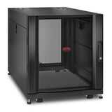 APC APC NetShelter SX, Server Rack Enclosure, 12U, Black, 658H x 600W x 1070D mm