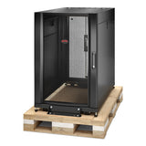 APC NetShelter SX, Server Rack Enclosure, 18U, Shock Packaging, Black, 925H x 600W x 1070D mm