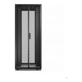 APC Easy Rack, 42U, Black, With Roof, Castors, Feet, 4 Brackets, and Side Panels, No Bottom, 1991H x 600W x 1000D mm