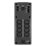 APC Back-UPS Pro 1300VA/780W Line Interactive UPS, Tower, 230V/10A Input, 8x IEC C13 Outlets, Lead Acid Battery, LCD, AVR