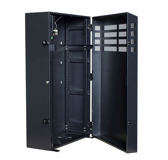 PowerShield Vertical Wall Mount Rack with 6U vertical capacity