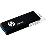 (LS) HP 718W 256GB USB 3.2  70MB/s Flash Drive Memory Stick Slide 0°C to 60°C 5V Capless Push-Pull Design External Storage (> HPFD712LB-256)