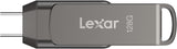 Lexar D400 256GB JumpDrive BL Titanium USB 3.1 Type-C, up to 130MB/s read  transfer content between your USB Type-CTM and Type-A devices.