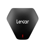 Lexar Professional Multi-Card 3-in-1 USB 3.1 Reader  transfers of up to 312MB/s for SD™ and microSD™, plus up to 160MB/s for CompactFlash® cards