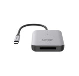 Lexar CFexpress Type B USB-C Reader RW510 transfer speeds up to 312MB/s1 read. For added convenience, it is backwards compatible with UHS-I cards