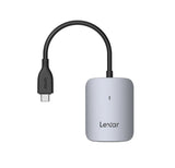 Lexar CFexpress™ Type A USB-C Reader  transfer speeds up to 900MB/s it is backwards compatible with UHS-I cards and has a USB-C™ connector