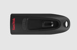 SanDisk Ultra USB 3.0 Flash Drive, CZ48 512GB, USB3.0, Black, stylish sleek design, 5Y warranty