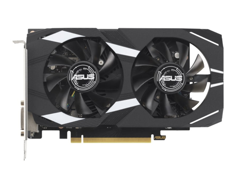 ASUS nVidia GeForce DUAL-RTX3050-O6G RTX 3050 OC Edition 6GB GDDR6,1537 MHz Boost Clock, RAM 14Gbps, 1xDP, 1xHDMI