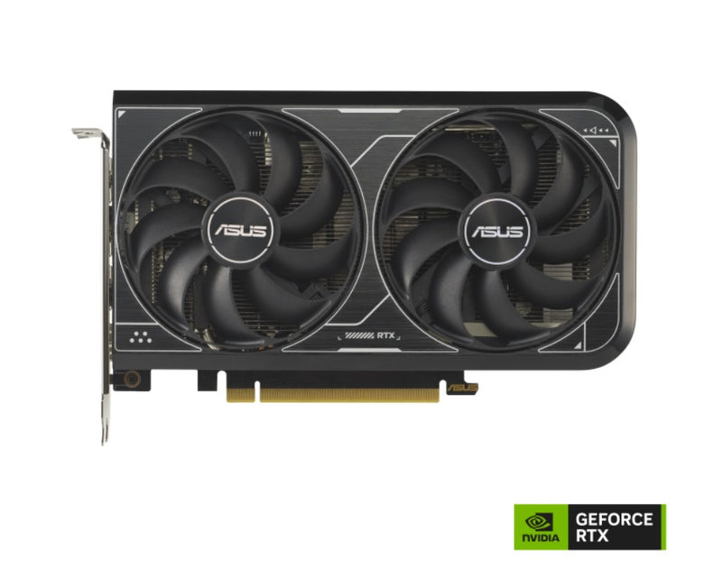 (SI SKU, Not Retail Packed) ASUS nVidia GeForce DUAL-RTX4060TI-O8G-V2  RTX4060 Ti OC Edition 8GB GDDR6, 2565 MHz Boost Clock,  RAM 18 Gbps, 3xDP, 1xHD