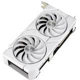 ASUS nVidia GeForce DUAL-RTX4070-O12G-EVO-WHITE RTX4070 EVO White OC Edition 12GB GDDR6X, 2520 MHz Boost Clock, RAM 21Gbps, 3xDP, 1xHDMI