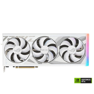 ASUS nVidia GeForce ROG-STRIX-RTX4080S-16G-WHITE RTX4080 SUPER 16GB GDDR6X White Edition, AI Performance 836, 2550 MHz Boost Clock, RAM 23Gbps