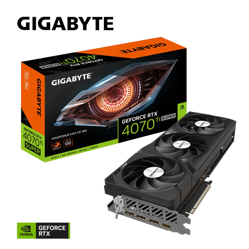 Gigabyte nVidia GeForce GV-N407TSWF3MAX OC-16GD (new)