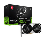 MSI GeForce RTX 4070 Ti SUPER 16G VENTUS 2X  Video Card  2625 MHz Boost Clock, 16GB GDDR6X,DisplayPort x 3 (v1.4a),HDMI x 1