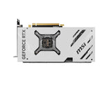 MSI nVidia GeForce RTX 4070 VENTUS 2X WHITE 12G OC Video Card  2520 MHz Boost Clock, 12GB GDDR6X,DisplayPort x 3 (v1.4a),HDMI x 1(NEW)