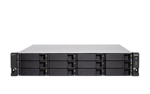 QNAP TS-h1886XU-RP-R2-D1622-32G 12 Bay 2U NAS SATA 6Gbps, 32GB DDR4 ECC RAM, 4 x GbE RJ45 LAN, 2 x 10GbE SFP+, 4 x PCIe expansion slots