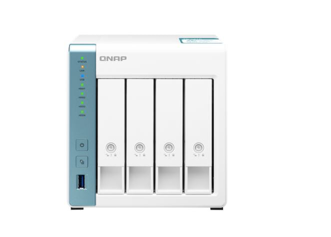 (LS) QNAP NAS TS-431K 4 Bay NAS Alpine AL-214 4-Core 1.7GHz 1GB DDR3 512MB 4x3.5