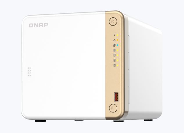 (LS) QNAP TS-462-4G Intel® Celeron® N4505 2-core/2-thread processor, burst up to 2.9 GHz, 4 GB on board (non-expandable) 2 Years Limited Warranty