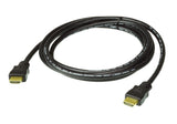 Aten 2M High Speed HDMI Cable with Ethernet. Support 4K UHD DCI, up to 4096 x 2160 @ 60Hz.