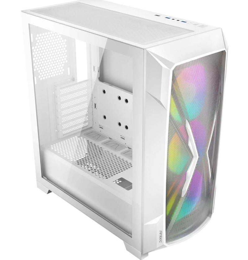 Antec DP505 White, E-ATX,  ARGB and PWM Control Hub, 360mm Radiator Front and Top USB-C 3.2 Gen 2, 3x ARGB Fans  Gaming Case (LS)