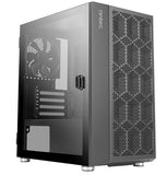 Antec NX200M RGB m-ATX, ITX Case, 3x RGB Fan. Large Mesh Front for excellent cooling, Side Window, Radiator 240mm. GPU 275mm