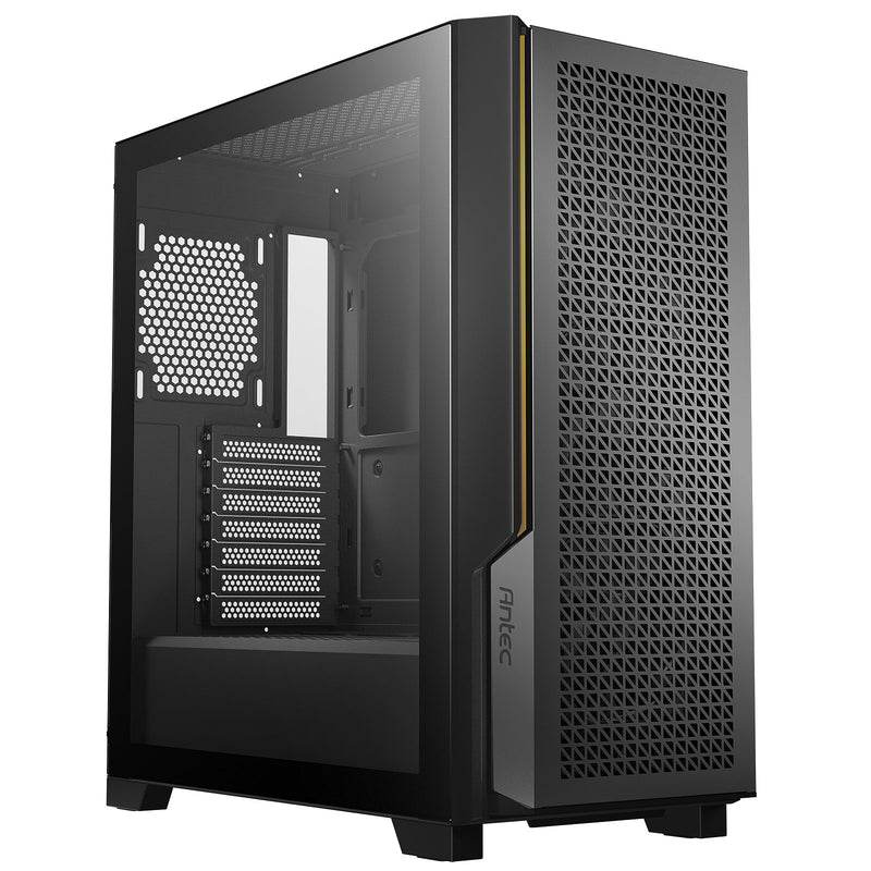 Antec P20C ATX, E-ATX High Airflow, USB-C, Cable management , 4x HDD or SSD , 375mm GPU, 170mm CPU  3x PWM 12 CM Fan, Tempered Glass, Gaming Case