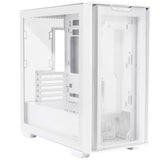 ASUS A21 Micro-ATX White Case, Mesh Front Panel, Support 360mm Radiators, Graphics Card up to 380mm, CPU air cooler up to 165mm (BTF)