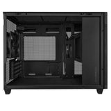 ASUS Prime AP201 Tempered Glass Black MicroATX Case, Tool-free Side Panels, ATX PSUs Up To 180mm, 360mm Coolers Support, Graphic Cards Up To 338mm