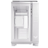 ASUS GT502 TUF Gaming Case White ATX Mid Tower Case,Tool-Free Side Panels,Tempered Glass,8 Expansion Slots,4 x 2.5"/3.5" Combo Bay