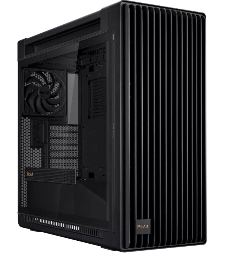 ASUS ProArt PA602 E-ATX Computer Case, 420 mm Radiator Support, 1x140 mm and 2x 200mm Pre-installed Fans