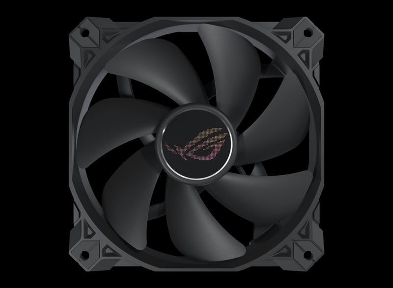 ASUS ROG STRIX XF120 4-Pin PWM Fan for PC Case/Radiator/CPU Cooling, 120x120x25, Whisper Quiet, Anti Vibration, 400,000 Hours, 5 Yr Warranty