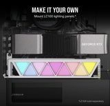 Corsair GPU Anti-Sag Bracket - White - compatible with LC100 Lighting Kit