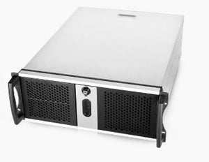 Chenbro RM42300 Black 4U Rackmount Case, No PSU, 2x USB 2.0, External 3x 5.25",Internal 4x 3.5", 1x Slim ODD Slot, 1x 120mm Fan