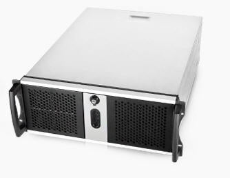 Chenbro RM42300 Black 4U Rackmount Case, No PSU, 2x USB 2.0, External 3x 5.25