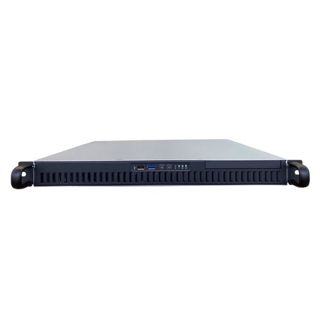 TGC Rack Mountable Server Chassis 1U 395mm, 2x 3.5