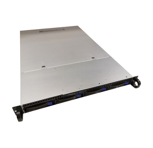 TGC Rack Mountable Server Chassis 1U 650mm, 4x 3.5