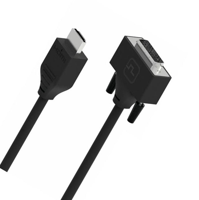 8ware Pro Series 2M HDMI to DVI cable Male to Male Nickel plated high performance 30AWG OD6.0 Copper PVC TPE (Retail package)