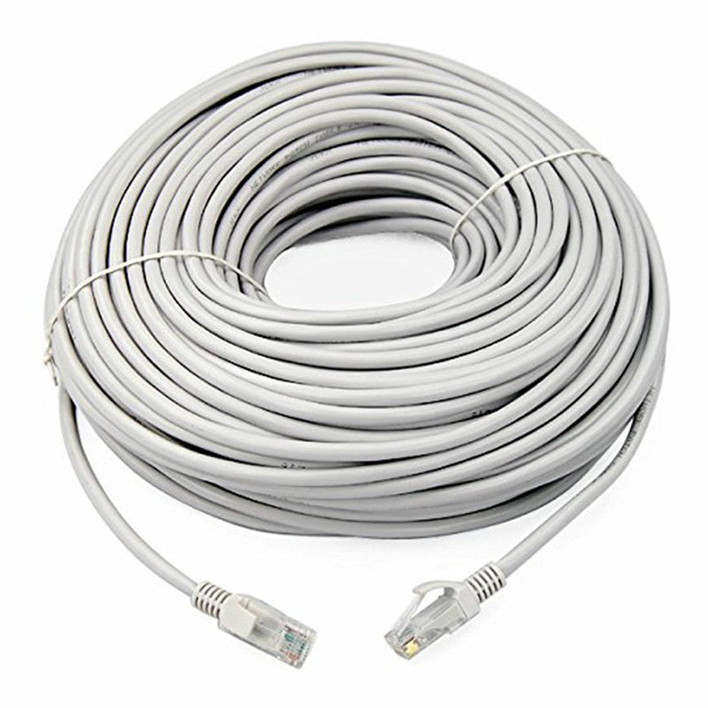 8Ware CAT6A Cable 50m - Grey Color RJ45 Ethernet Network LAN UTP Patch Cord Snagless