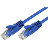 8ware CAT6 Ultra Thin Slim Cable 2m / 200cm - Blue Color Premium RJ45 Ethernet Network LAN UTP Patch Cord 26AWG for Data